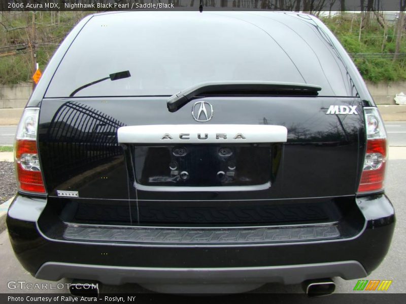Nighthawk Black Pearl / Saddle/Black 2006 Acura MDX