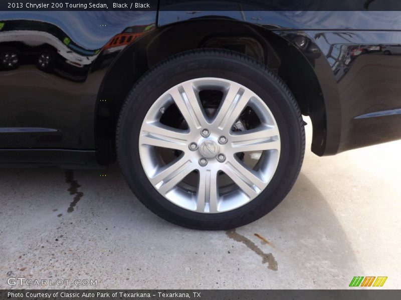 Black / Black 2013 Chrysler 200 Touring Sedan