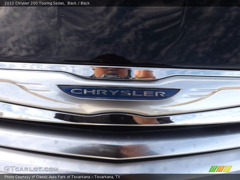 Black / Black 2013 Chrysler 200 Touring Sedan