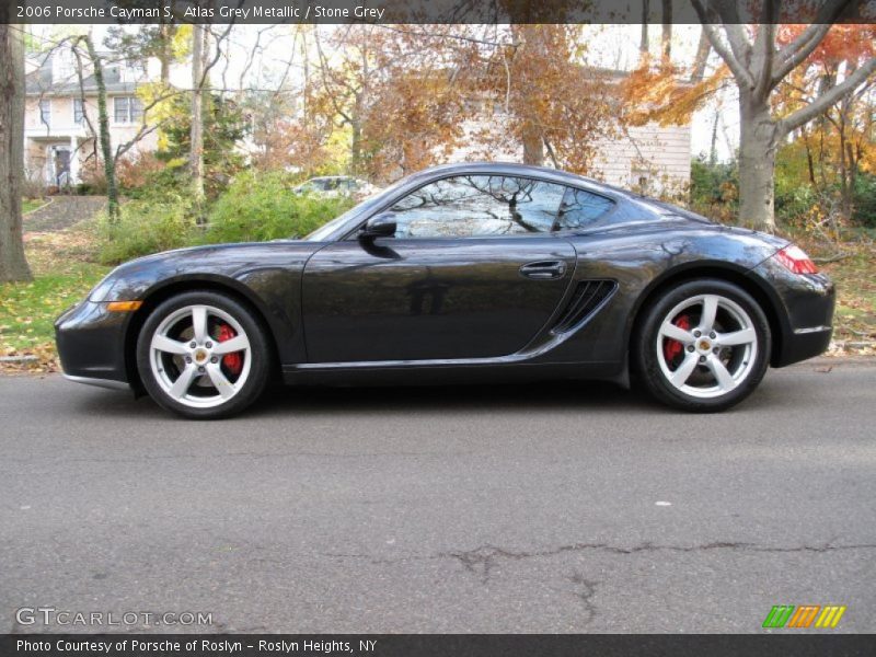 Atlas Grey Metallic / Stone Grey 2006 Porsche Cayman S