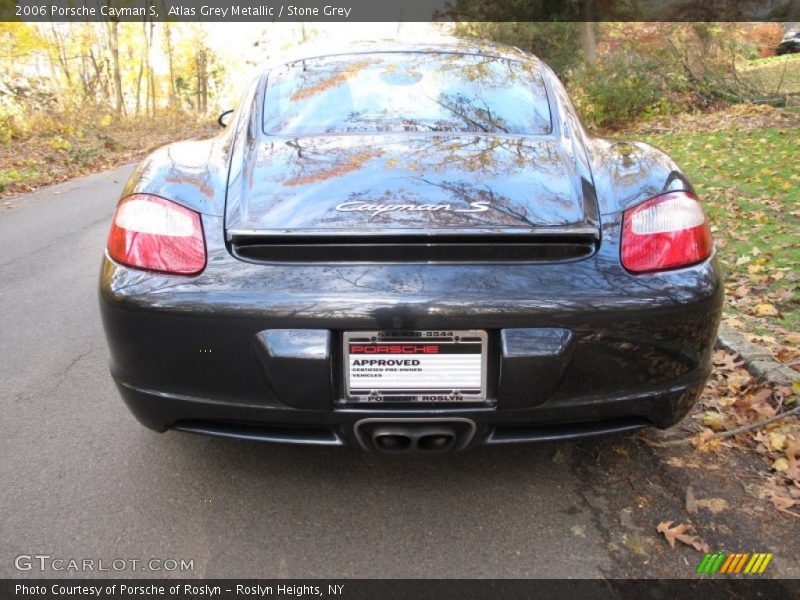 Atlas Grey Metallic / Stone Grey 2006 Porsche Cayman S