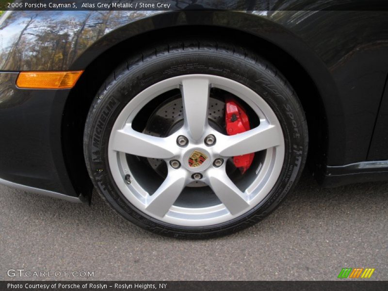 Atlas Grey Metallic / Stone Grey 2006 Porsche Cayman S