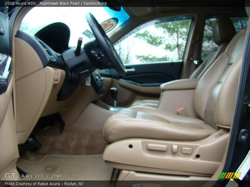 Nighthawk Black Pearl / Saddle/Black 2006 Acura MDX