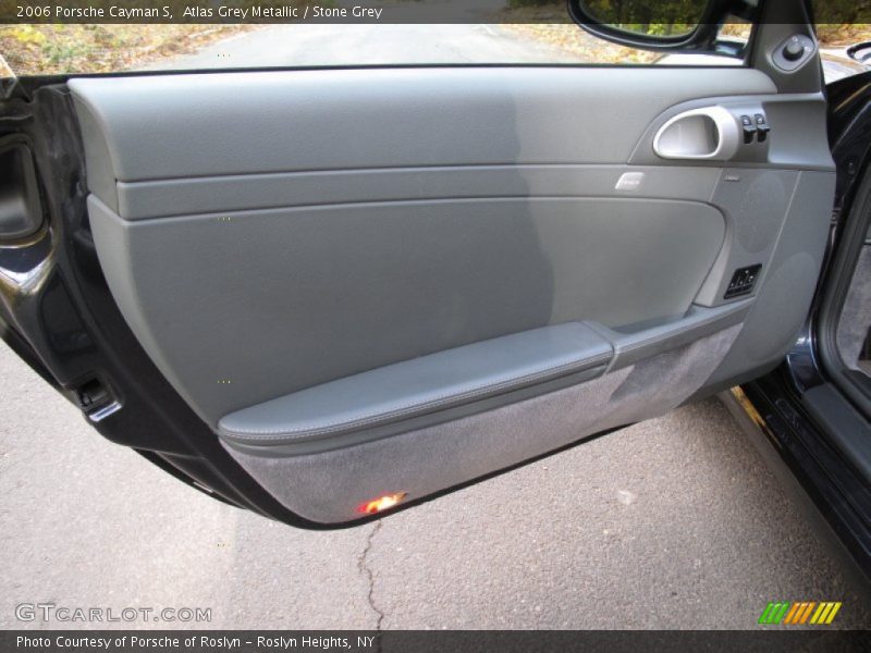 Atlas Grey Metallic / Stone Grey 2006 Porsche Cayman S