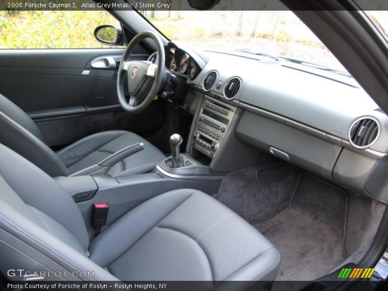 Atlas Grey Metallic / Stone Grey 2006 Porsche Cayman S