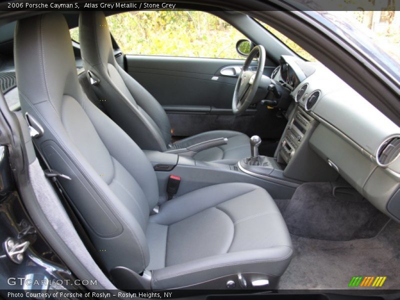 Atlas Grey Metallic / Stone Grey 2006 Porsche Cayman S