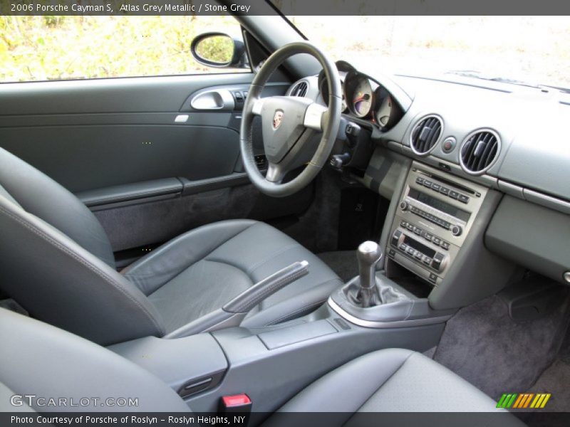 Atlas Grey Metallic / Stone Grey 2006 Porsche Cayman S