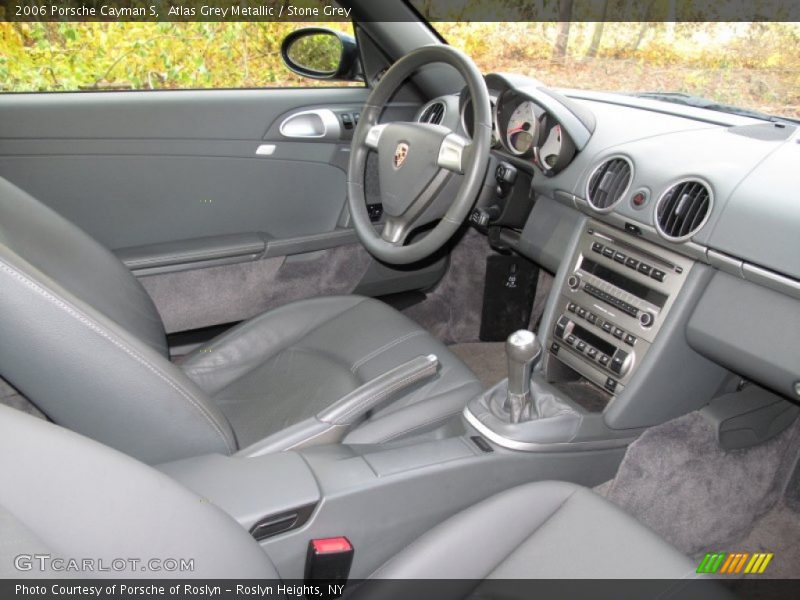 Atlas Grey Metallic / Stone Grey 2006 Porsche Cayman S
