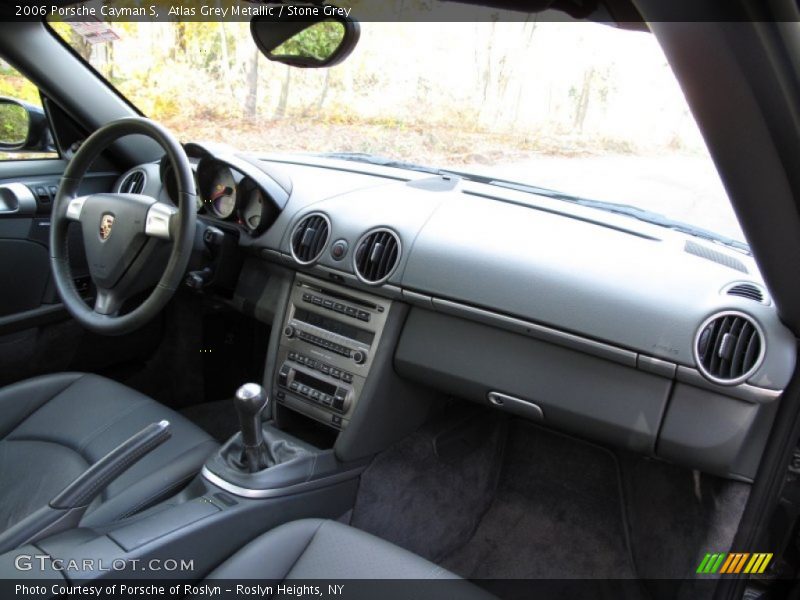 Atlas Grey Metallic / Stone Grey 2006 Porsche Cayman S