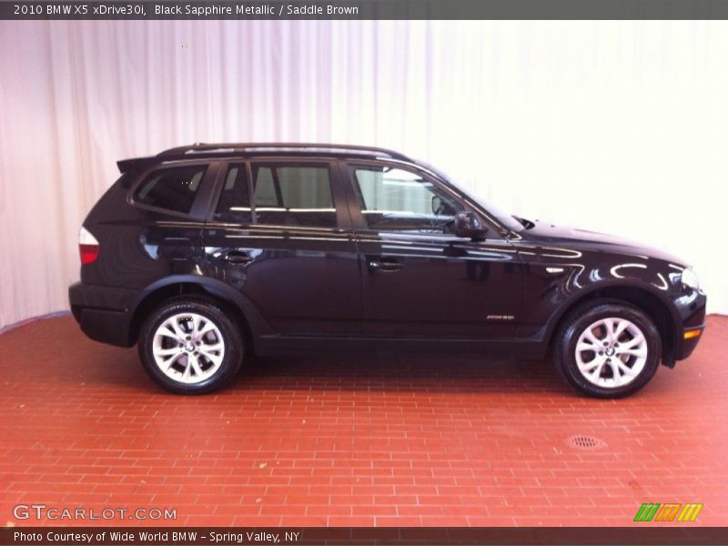 Black Sapphire Metallic / Saddle Brown 2010 BMW X5 xDrive30i