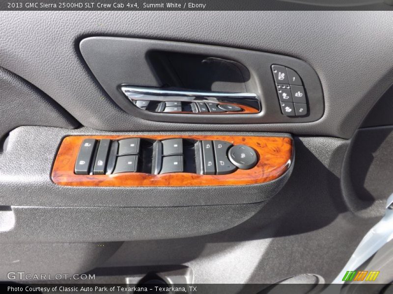 Controls of 2013 Sierra 2500HD SLT Crew Cab 4x4