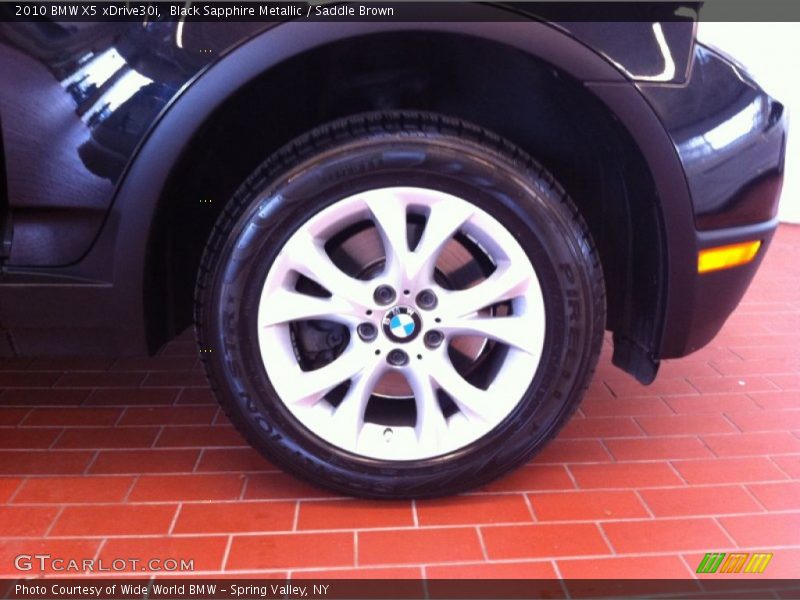 Black Sapphire Metallic / Saddle Brown 2010 BMW X5 xDrive30i