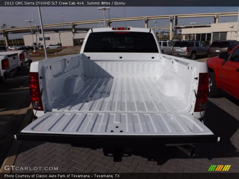 Summit White / Ebony 2013 GMC Sierra 2500HD SLT Crew Cab 4x4