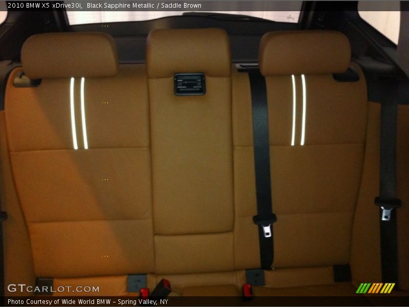 Black Sapphire Metallic / Saddle Brown 2010 BMW X5 xDrive30i