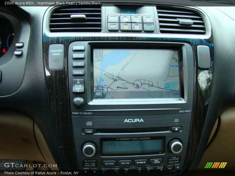 Nighthawk Black Pearl / Saddle/Black 2006 Acura MDX