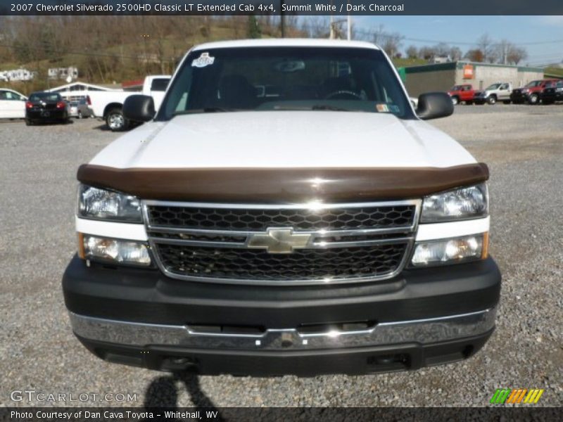Summit White / Dark Charcoal 2007 Chevrolet Silverado 2500HD Classic LT Extended Cab 4x4