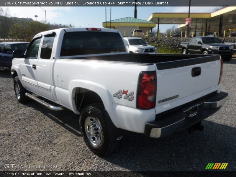 Summit White / Dark Charcoal 2007 Chevrolet Silverado 2500HD Classic LT Extended Cab 4x4