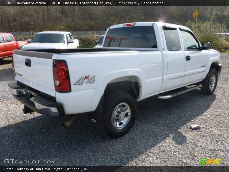 Summit White / Dark Charcoal 2007 Chevrolet Silverado 2500HD Classic LT Extended Cab 4x4