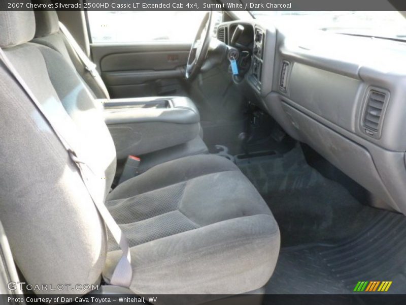 Summit White / Dark Charcoal 2007 Chevrolet Silverado 2500HD Classic LT Extended Cab 4x4