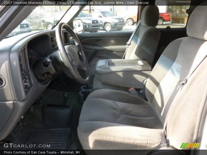 Summit White / Dark Charcoal 2007 Chevrolet Silverado 2500HD Classic LT Extended Cab 4x4