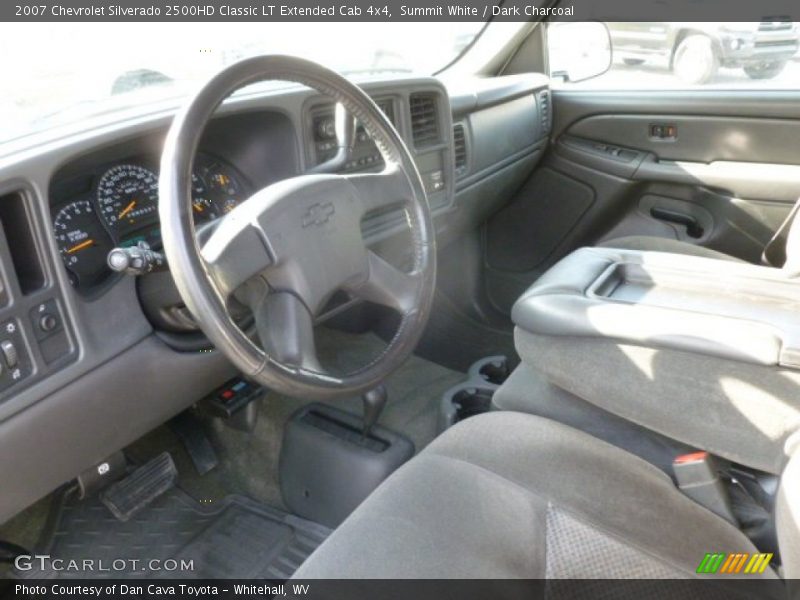 Summit White / Dark Charcoal 2007 Chevrolet Silverado 2500HD Classic LT Extended Cab 4x4