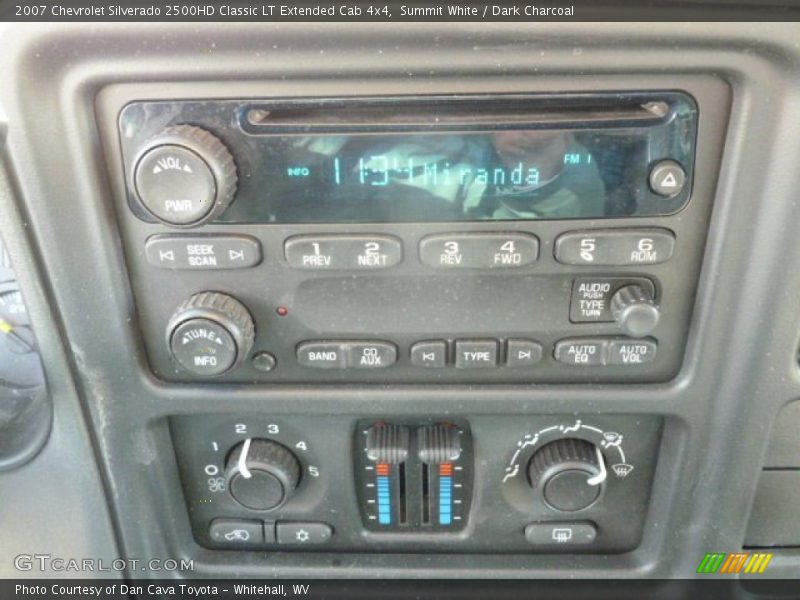 Summit White / Dark Charcoal 2007 Chevrolet Silverado 2500HD Classic LT Extended Cab 4x4