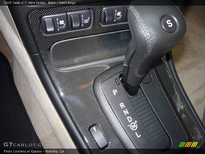 Black / Sand Beige 2005 Saab 9-5 Aero Sedan