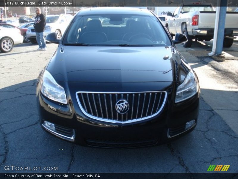 Black Onyx / Ebony 2012 Buick Regal