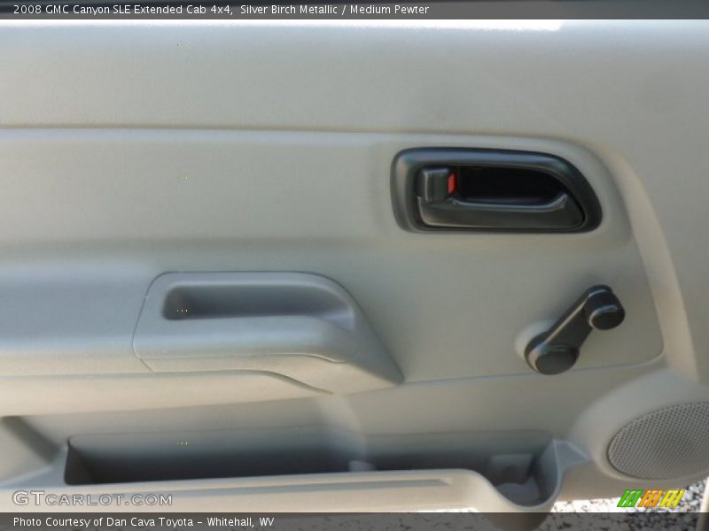 Silver Birch Metallic / Medium Pewter 2008 GMC Canyon SLE Extended Cab 4x4