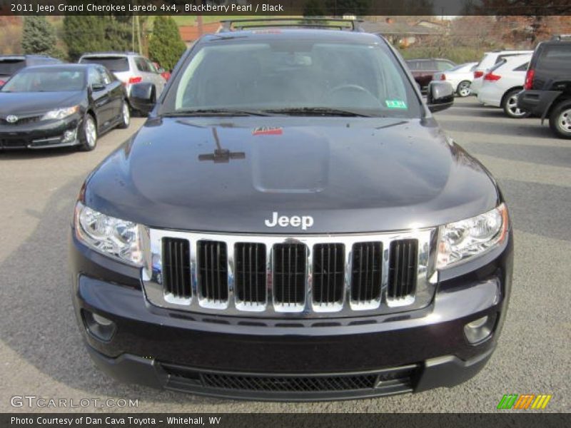 Blackberry Pearl / Black 2011 Jeep Grand Cherokee Laredo 4x4