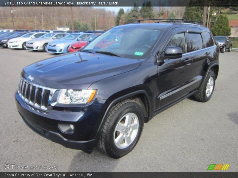 Blackberry Pearl / Black 2011 Jeep Grand Cherokee Laredo 4x4