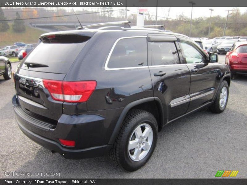 Blackberry Pearl / Black 2011 Jeep Grand Cherokee Laredo 4x4