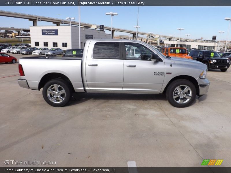  2013 1500 Lone Star Crew Cab 4x4 Bright Silver Metallic