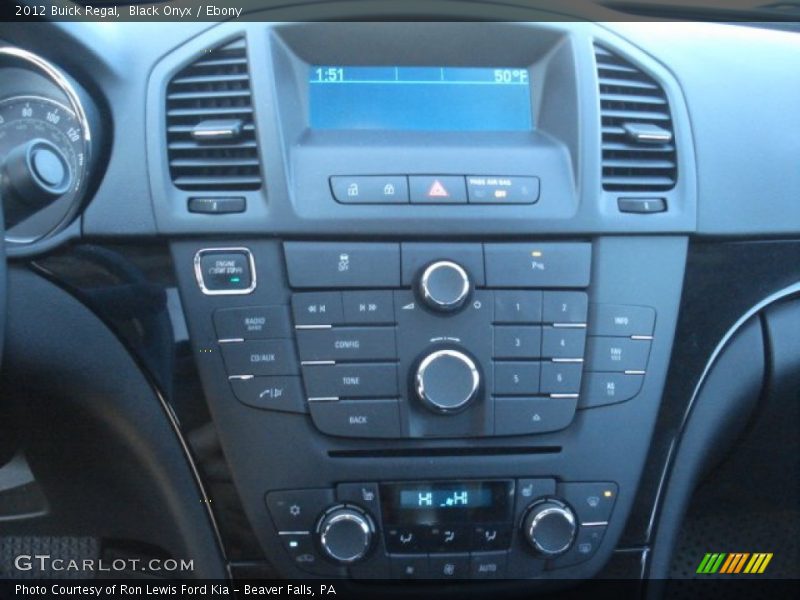 Black Onyx / Ebony 2012 Buick Regal