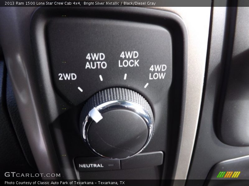 Controls of 2013 1500 Lone Star Crew Cab 4x4