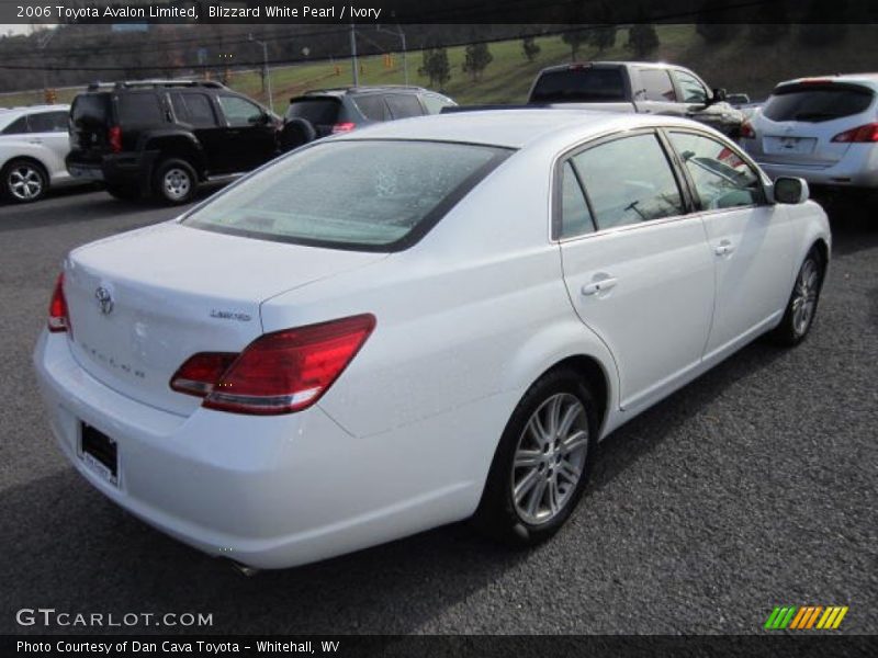 Blizzard White Pearl / Ivory 2006 Toyota Avalon Limited