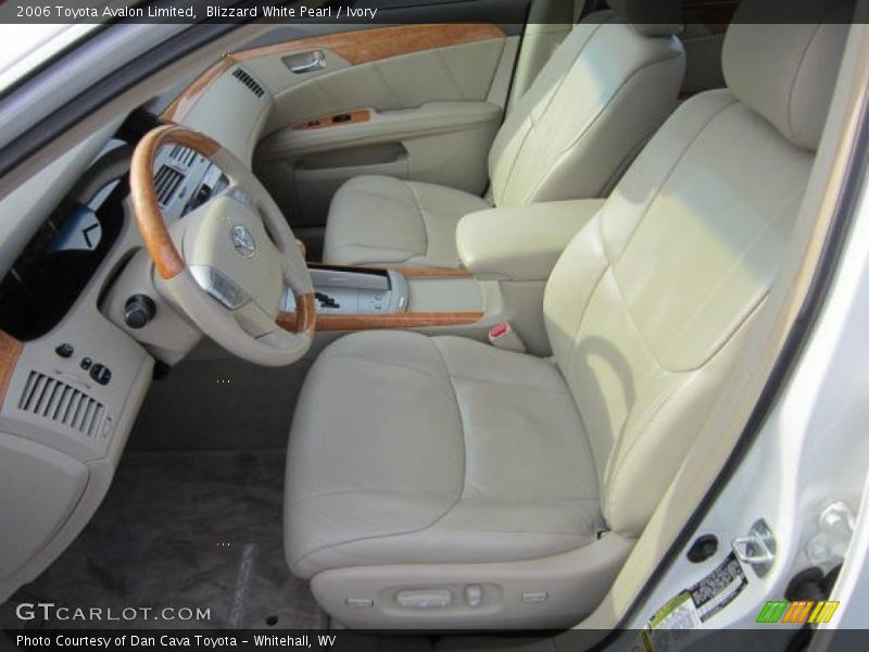 Blizzard White Pearl / Ivory 2006 Toyota Avalon Limited
