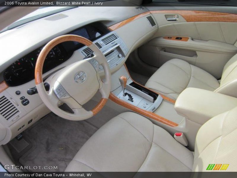 Blizzard White Pearl / Ivory 2006 Toyota Avalon Limited