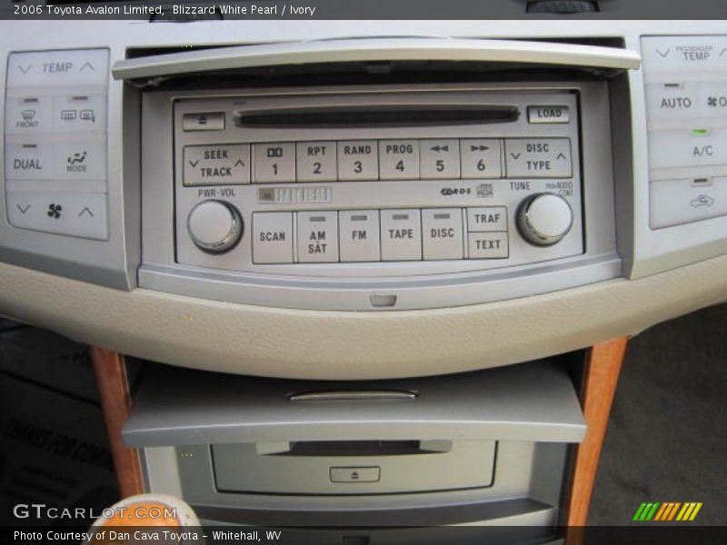 Blizzard White Pearl / Ivory 2006 Toyota Avalon Limited