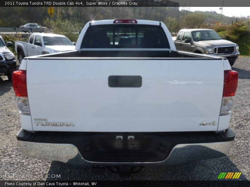 Super White / Graphite Gray 2011 Toyota Tundra TRD Double Cab 4x4