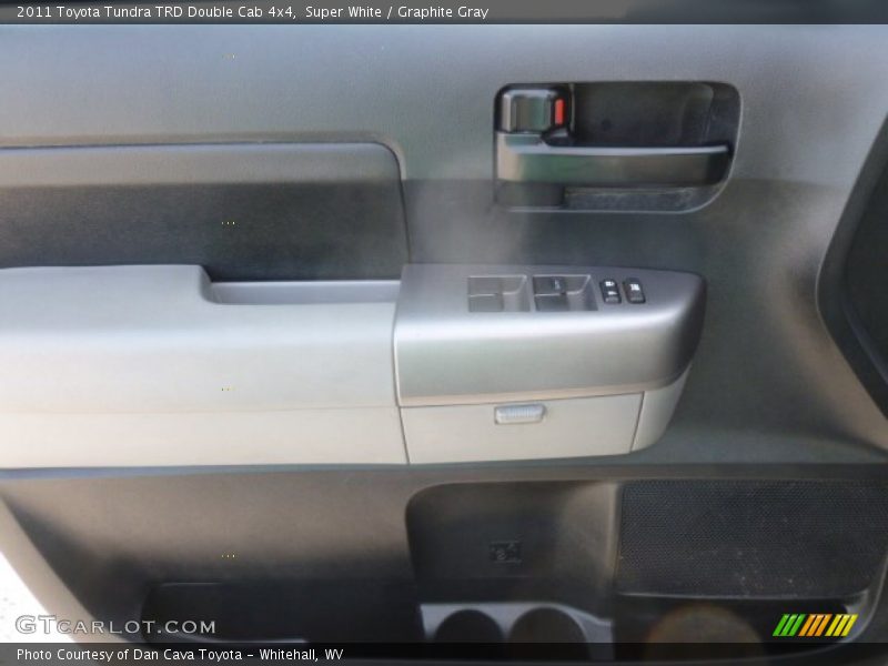 Super White / Graphite Gray 2011 Toyota Tundra TRD Double Cab 4x4