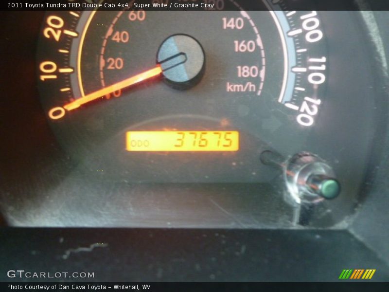 Super White / Graphite Gray 2011 Toyota Tundra TRD Double Cab 4x4