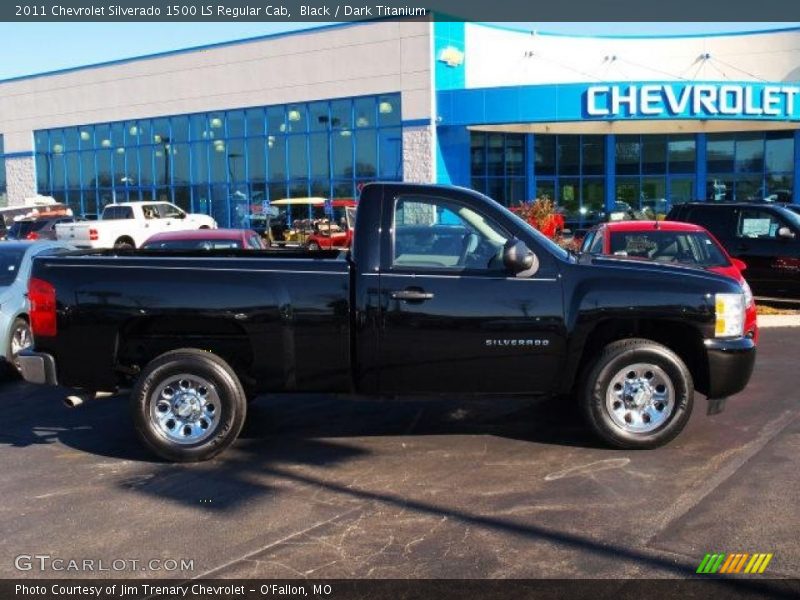 Black / Dark Titanium 2011 Chevrolet Silverado 1500 LS Regular Cab