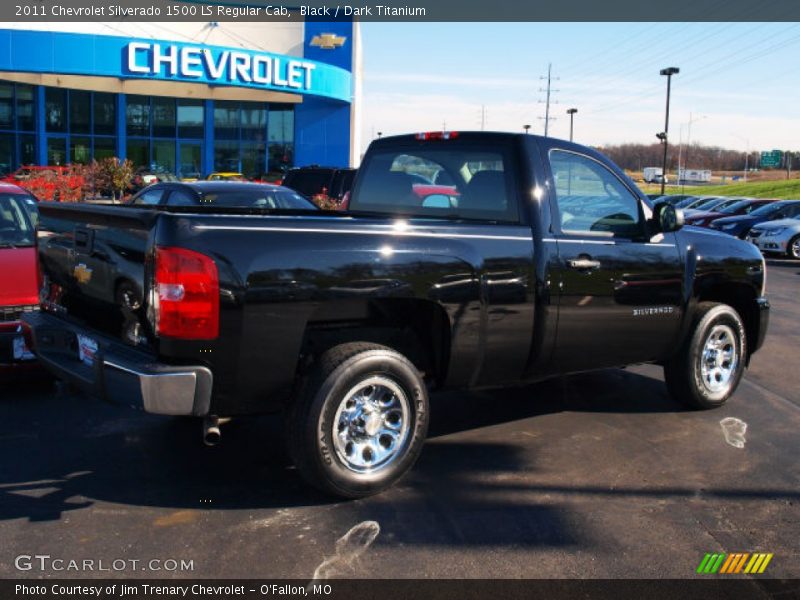 Black / Dark Titanium 2011 Chevrolet Silverado 1500 LS Regular Cab