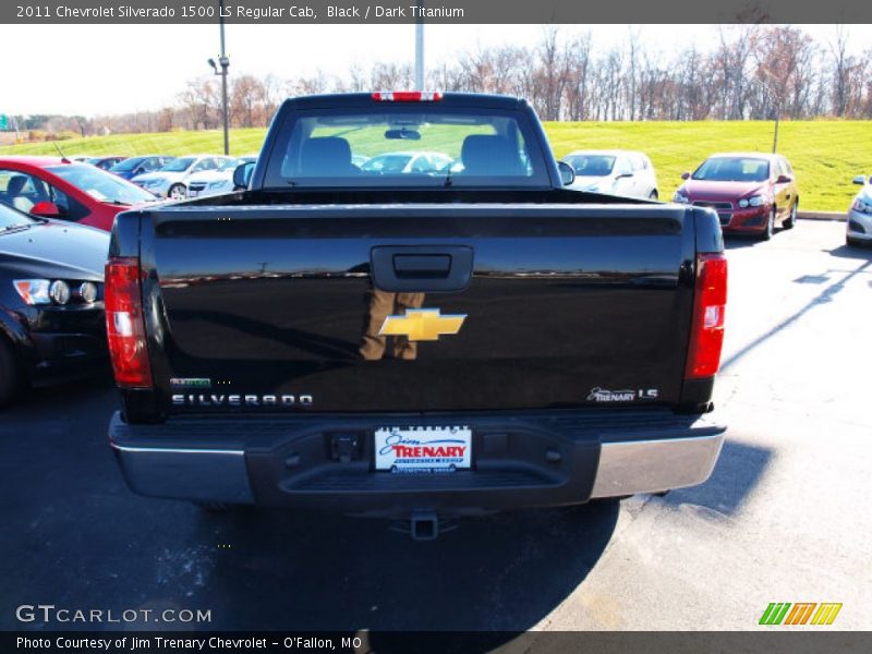 Black / Dark Titanium 2011 Chevrolet Silverado 1500 LS Regular Cab