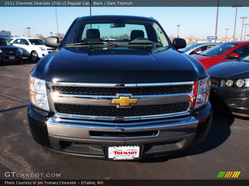 Black / Dark Titanium 2011 Chevrolet Silverado 1500 LS Regular Cab