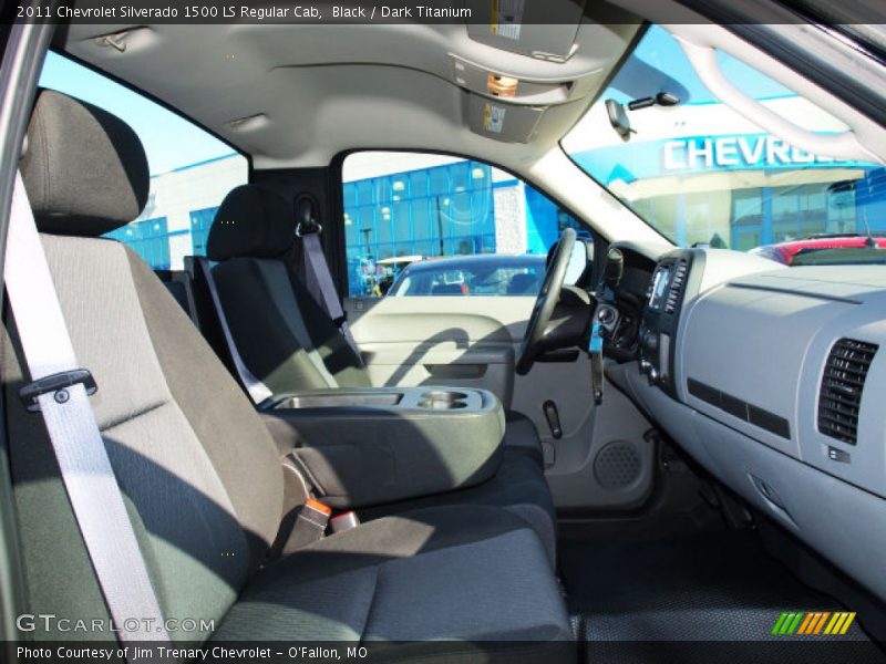 Black / Dark Titanium 2011 Chevrolet Silverado 1500 LS Regular Cab
