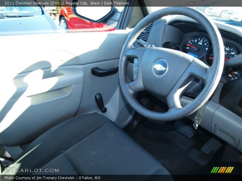 Black / Dark Titanium 2011 Chevrolet Silverado 1500 LS Regular Cab