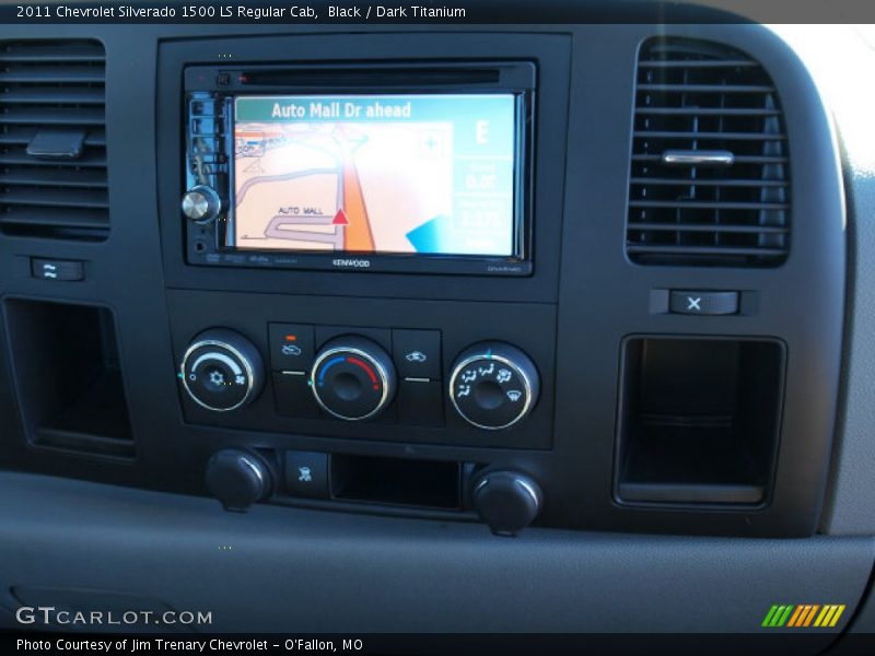 Black / Dark Titanium 2011 Chevrolet Silverado 1500 LS Regular Cab