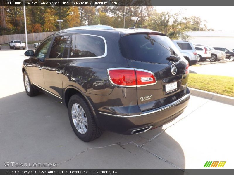 Iridium Metallic / Titanium Cloth 2013 Buick Enclave Convenience